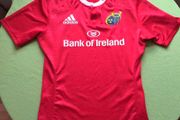 2016/17 Munster Rugby Adidas Tight Fit Jersey Size L Adults