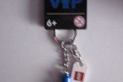 LEGO VIP Keyring Blue Monochrome Minifigure Keychain New with Tag Minifig