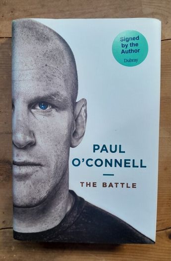 5 Signed/Autographed Rugby Books