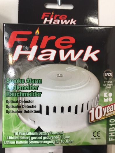 10 Year Sealed in Lithium Battery Smoke Alarm