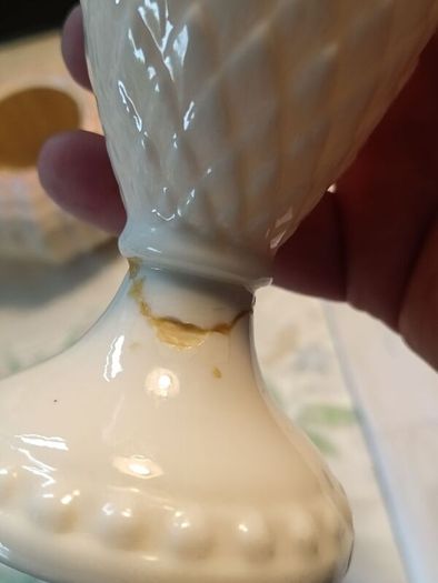 5 PCS Vintage Belleek Pottery