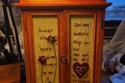 Vintage Wardrobe Decorative Trinket/ Jewellery Storage Box