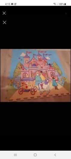 Princess Castle giant foam floor puzzle