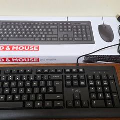 Trust USB keyboard and mouse set