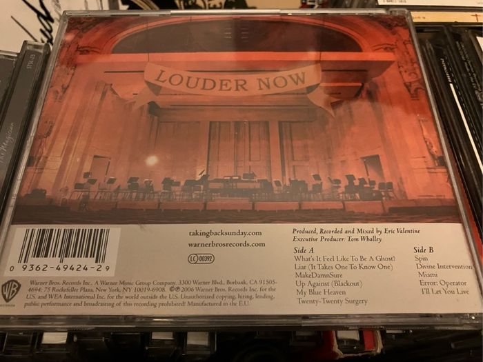 Taking Back Sunday - Louder Now    CD
