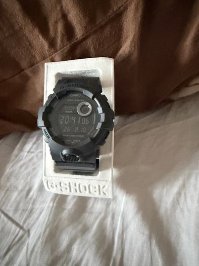 Casio - Men's G-Shock Power Trainer with Bluetooth Mobile Link 49mm Watch - Gray