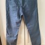 Next Men's Blue Grey Straight fit Chinos 36R Image 3