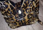 Jimmy choo lepard pony hair bag