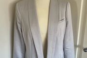 Gap dove grey lined jacket size 14