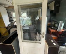 Internal double doors