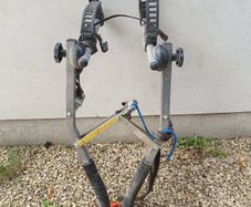 Bike tow bar rack