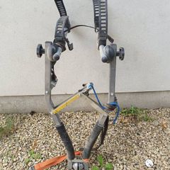 Bike tow bar rack