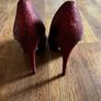 Red glitter high heels Image 3