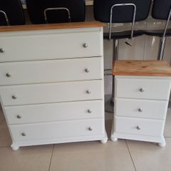chest of drawers and matching locker