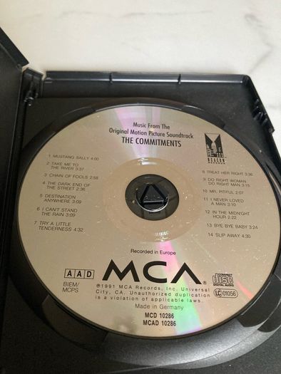 The Commitments 2 Disc Ltd Edition / DVD and Soundtrack CD