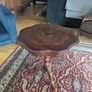 Small antique lamp table Image 3