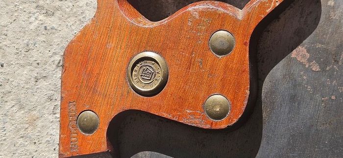 24" Disston D-8 hand saw 5 PPI