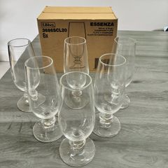 Libbey 6 x 200ml (6.76oz) Champagne Flutes (Brand New)