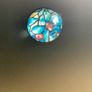 Glass set of Six Domed Magnets Image 5