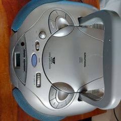 Grundig Portable HiFi, Model SCD888, Radio, CD, & Tape, Radio plays fine