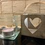 Wooden large tea light holder Image 3