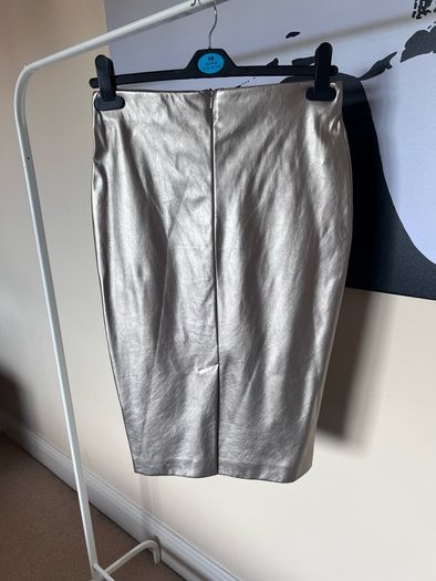 Metallic River Island Skirt Size 10