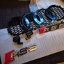 Audi A6 C7 Rs6 style Grille - Black edition honeycomb Image 4