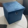 2 storage box's & velvet lampshade Image 5