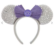 Minnie Mouse Disney100 Celebration Ears Headband For Adults