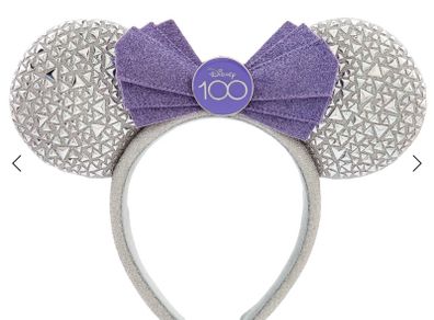 Minnie Mouse Disney100 Celebration Ears Headband For Adults