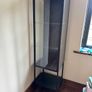 Vitrine Display Cabinet Anthracite, 42x37x155 cm Image 2