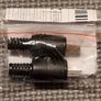 Set of two, 2-Pin Dual Core Round Flat Plug, Audio or Lighting Power Connector, new, unopened. Image 4