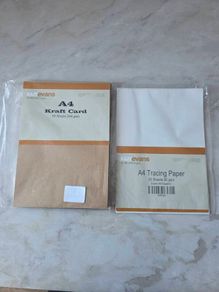 Acetate, Kraft & Tracing paper, Document Folder