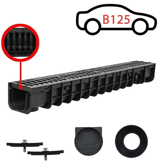 Heavy Duty Driveway Drainage Channel - FREE Delivery