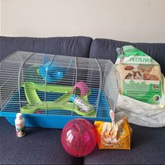 Hamster Cage & Supplies