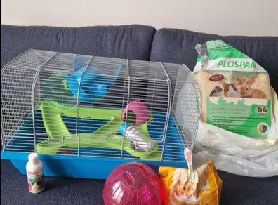 Hamster Cage & Supplies