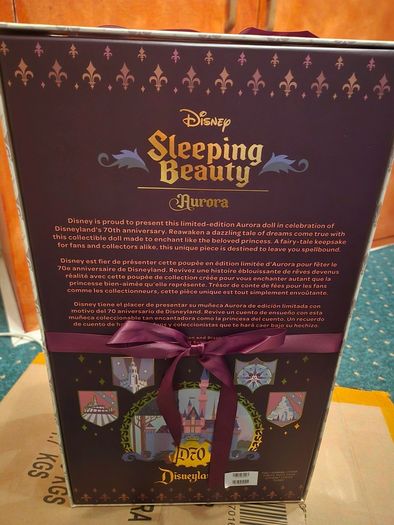 Limited edition Disney doll sleeping Beauty