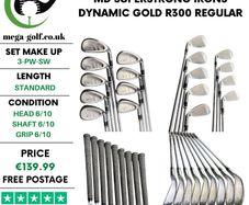 MD Superstrong Irons / 3-Pw-Sw / Dynamic Gold R300 Regular