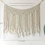 NEW SALE | Macrame Wall Hanging Hand Woven Tapestry Macrame Backdrop for Wall Decor of Modern Farmhouse, Bedroom, Nursery, Wedding, Party (40x20 inches) Image 5