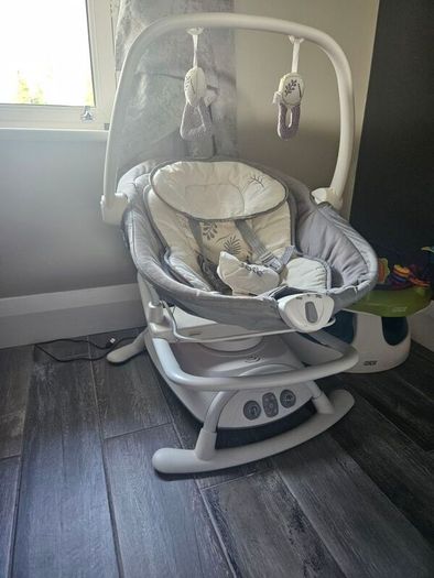 joie sansa 2in1 baby rocker/swing