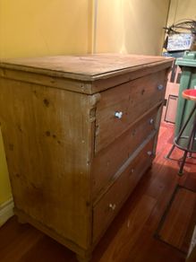 beautiful antique commode