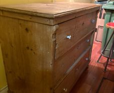 beautiful antique commode