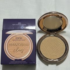 Tarte Amazonian clay blurring powder foundation in light medium neutral BNIB