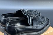 black loafer