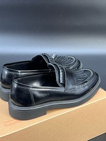 black loafer