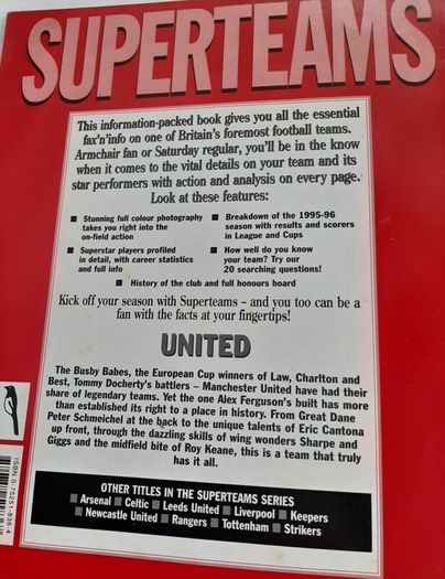 man United vintage book1996