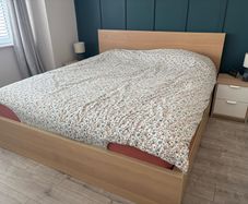 Bedroom set (bed + bedside tables + chest of drawers)