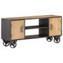 TV Cabinet 110x30x49 cm Solid Reclaimed Wood Image 5