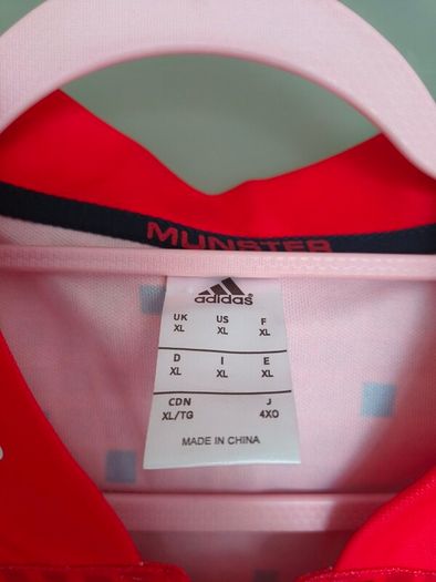 Adidas Munster Rugby 2018-2019 home jersey