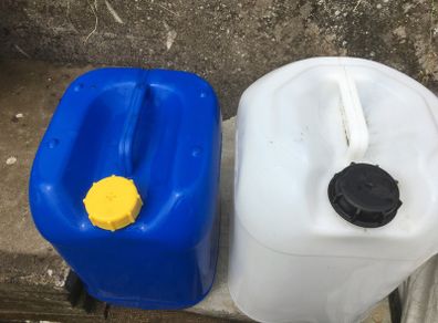 Plastic drums